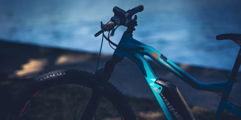 Haibike XDURO HardNine 6.0 29er Electric Bike 2017 Cyan/Grey/Orange-4