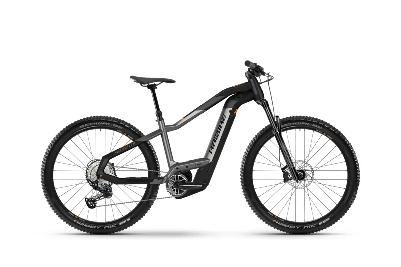 Haibike Hardseven 10 Electric Mountain Bike 2022 Titan/Black/Lava