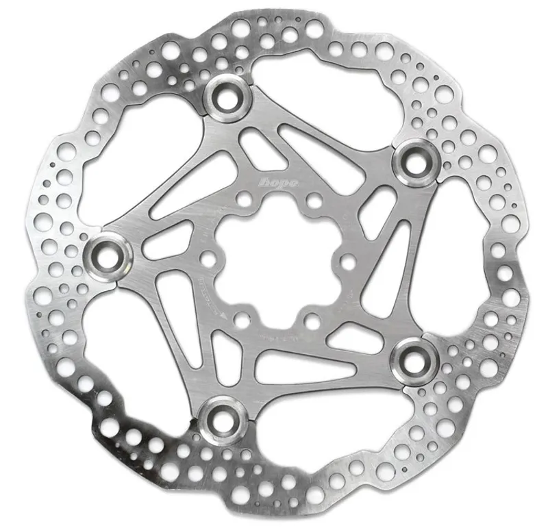 Hope Floating Disc Rotor 6 Bolt 180mm Silver
