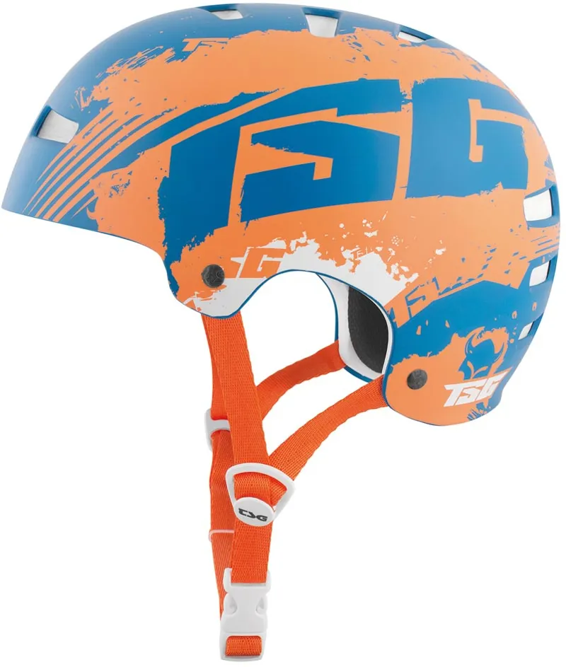 TSG Evolution Art Design Helmet Orange