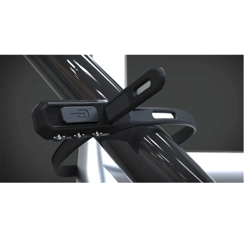 Hiplok Z-Lok Combo Armoured Reuseable Lock Black 40cm-1