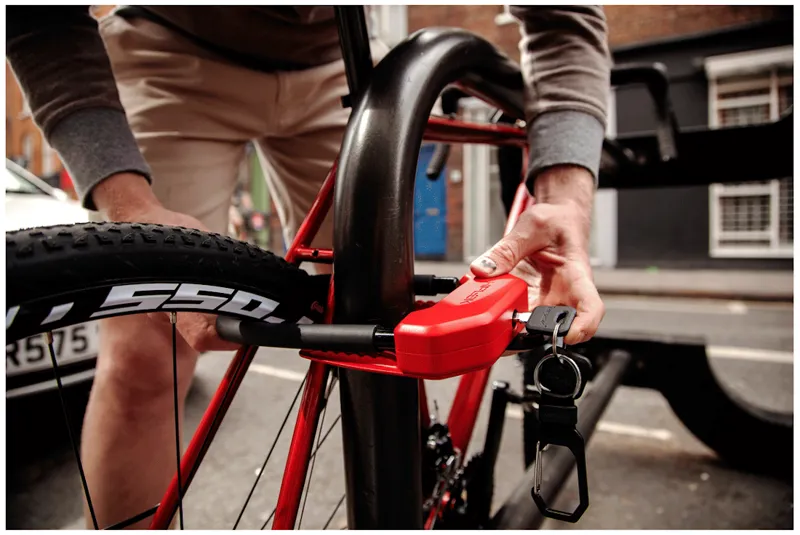 Hiplok DX D Bike Lock Red-2