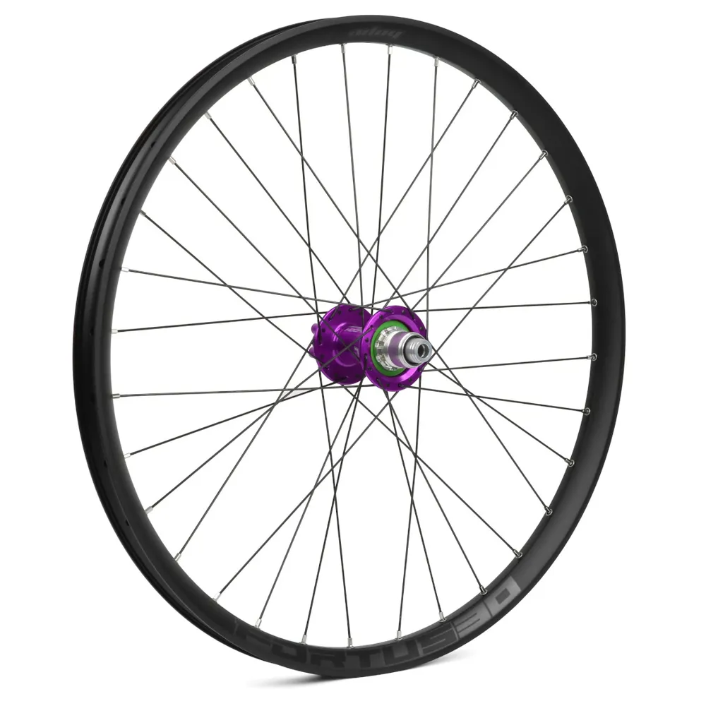 Hope Hope Fortus 30W Pro4 27.5in Rear Wheel Purple