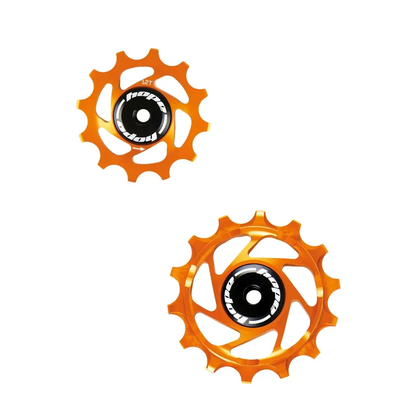 Hope Jockey Wheels Pair 12T/ 14T Orange