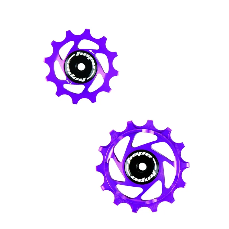 Hope Jockey Wheels Pair 12T/14T Purple