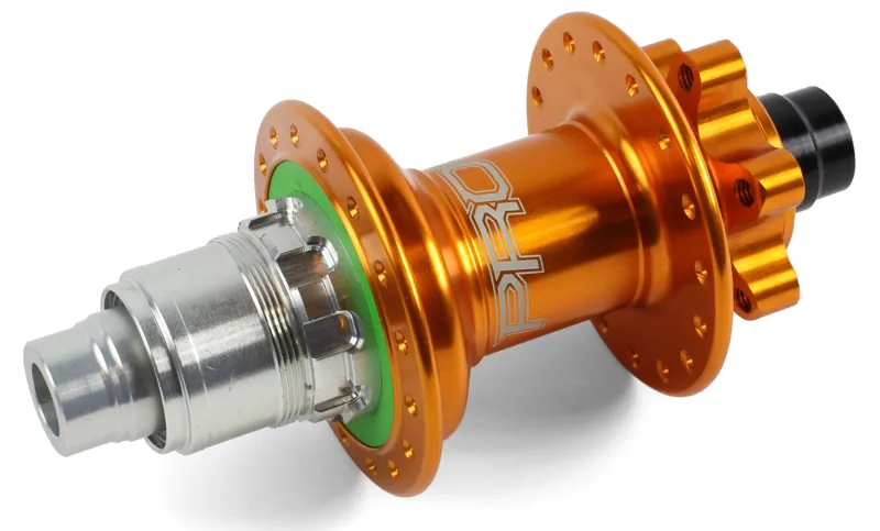 Hope Pro 4 Rear Hub 32H 142x12mm Orange-1
