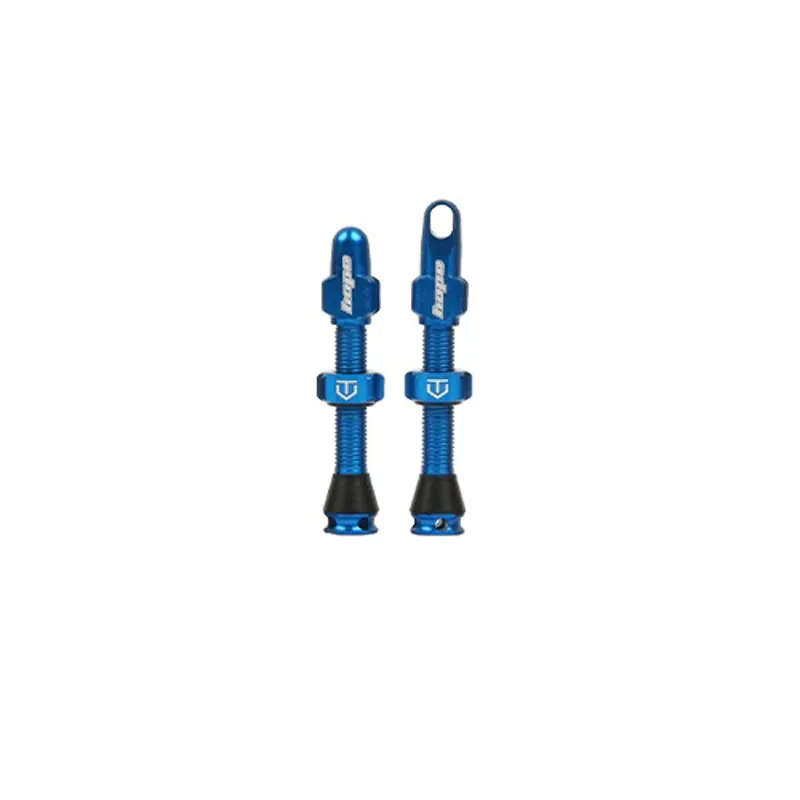 Hope Tubeless Valve Pair Blue