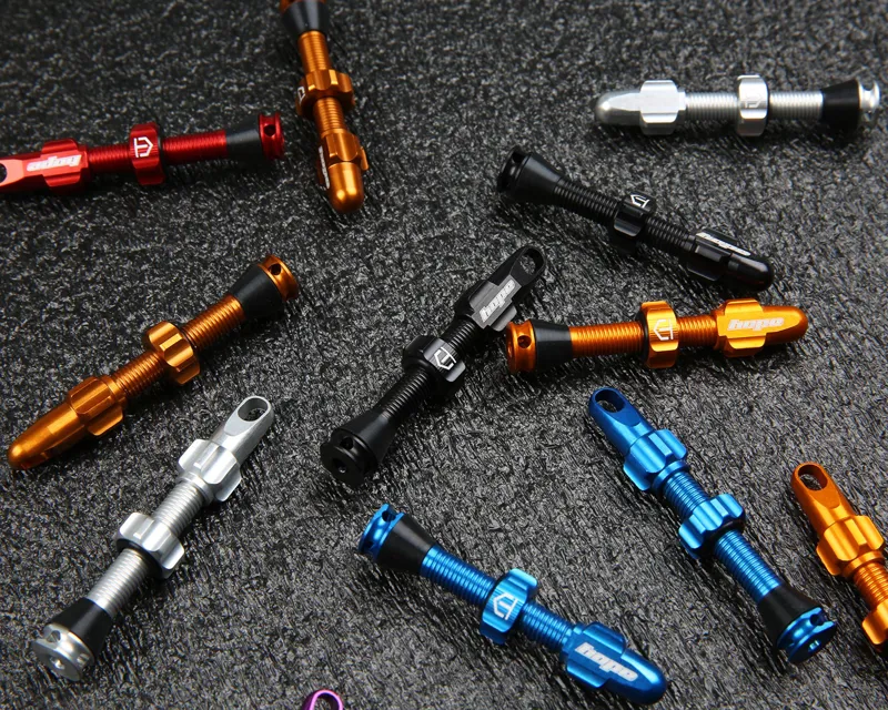 Hope Tubeless Valve Pair Red-1