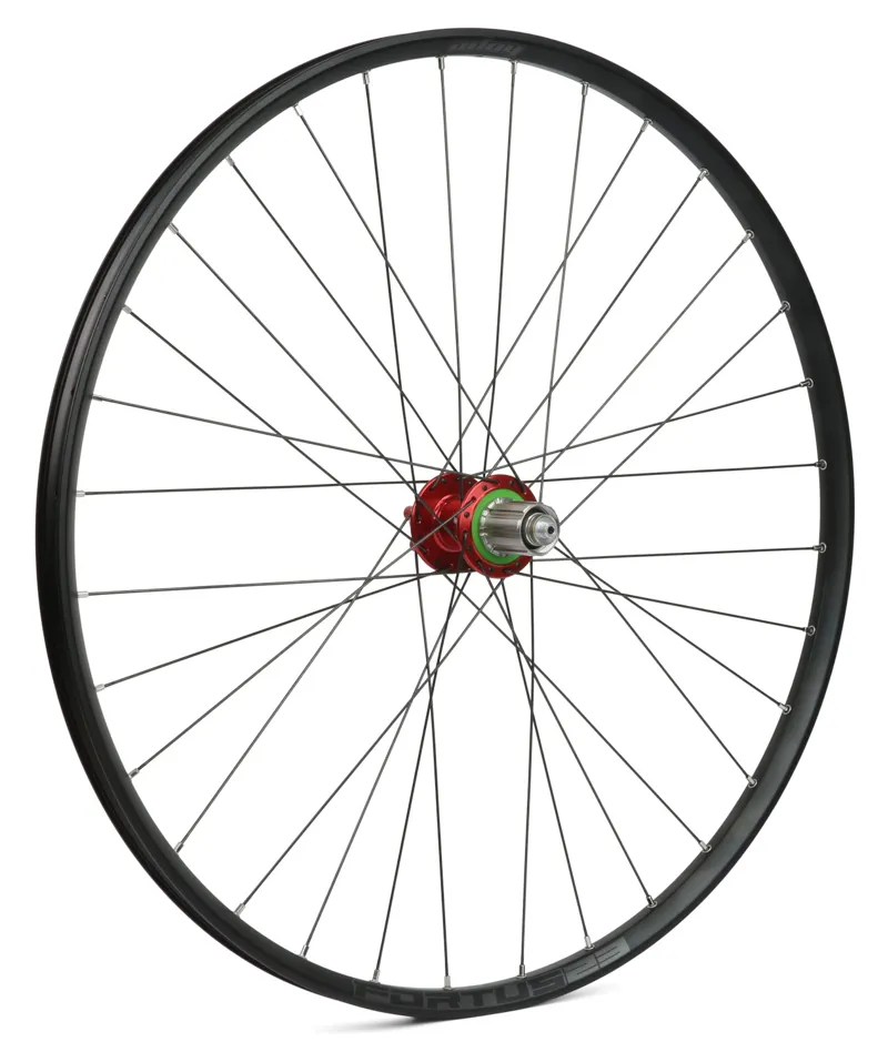 Hope Fortus 23W Pro4 29ER Rear Wheel Shimano Red-1