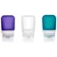 Humangear GoToob+ 3-Pack 53ml Bottles Clear/Purple/Turquoise