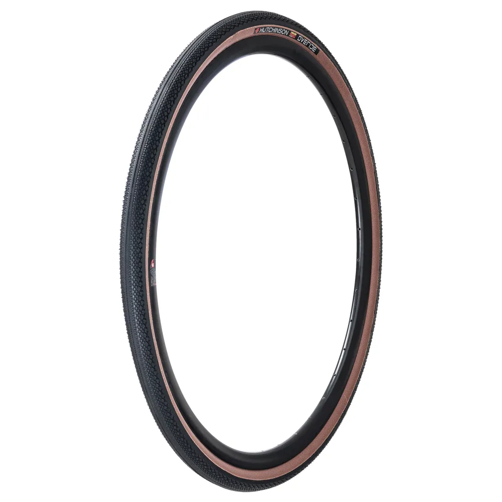 Image of Hutchinson Overide Gravel Tubeless Ready Tyre Black/Tan