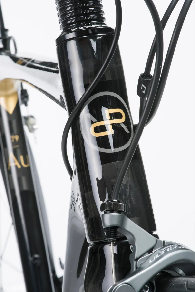 Orro Gold STC Ultegra Di2 Road Bike 2017 Black/Gold-5