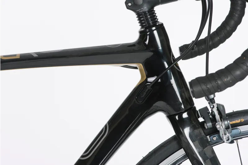 Orro Gold STC Ultegra Di2 Road Bike 2017 Black/Gold-6