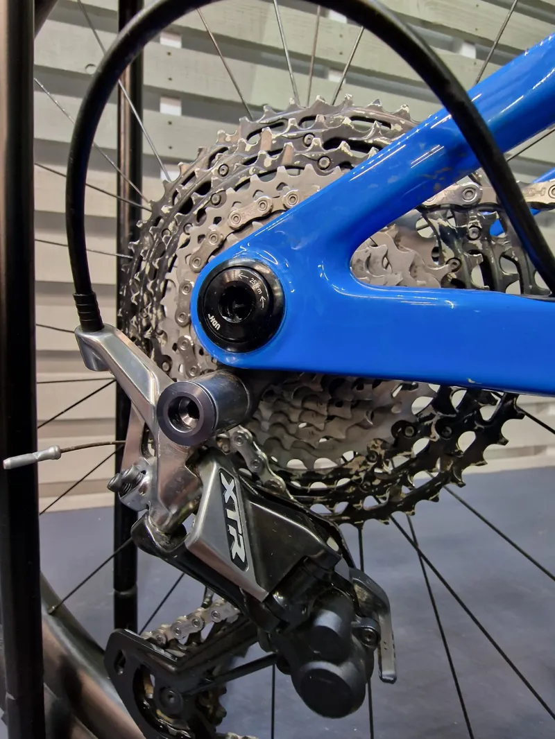 Ex Demo Orbea Oiz M-Team TR Medium Mountain Bike 2022 Custom Blue-10