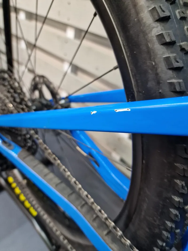 Ex Demo Orbea Oiz M-Team TR Medium Mountain Bike 2022 Custom Blue-4