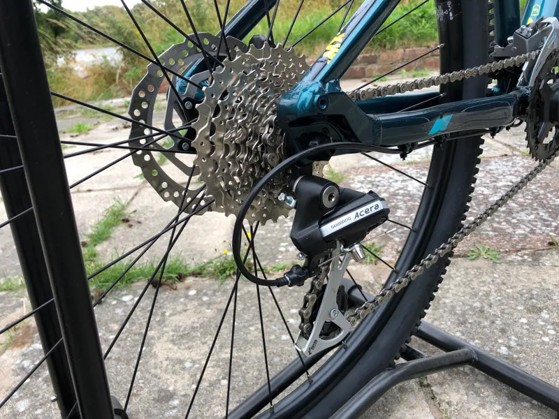 Second Hand Orbea MX 50 S Mountain Bike 2021 Ocean/Yellow-5