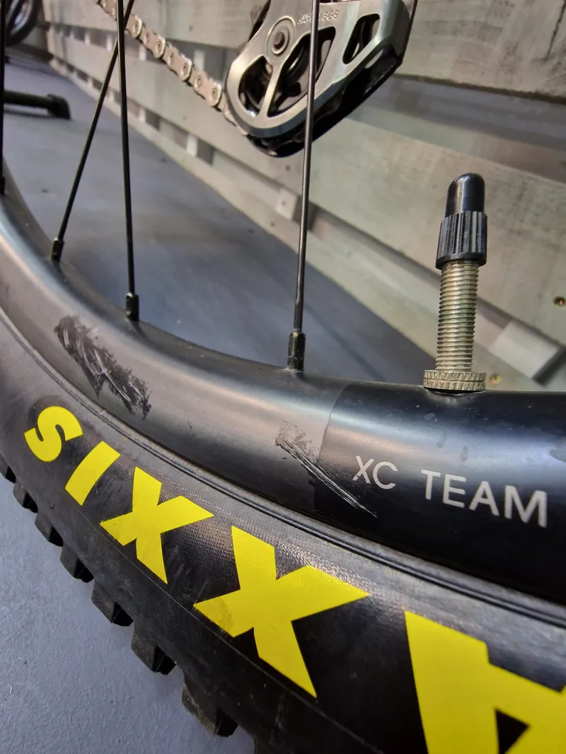 Ex Demo Orbea Oiz M-Team TR Medium Mountain Bike 2022 Custom Blue-5