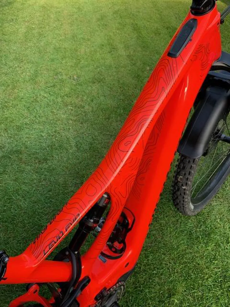 HKT Protect Full Monty Frame and Fork Protection Kit Contour Red-8