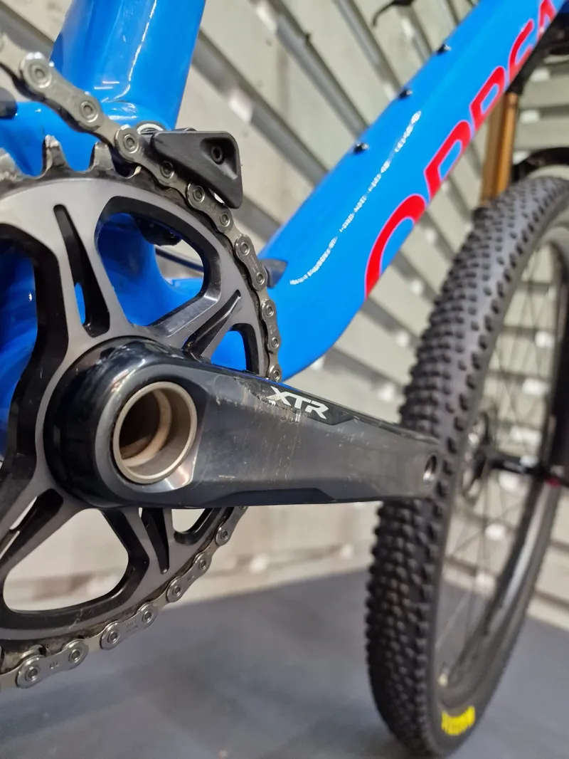 Ex Demo Orbea Oiz M-Team TR Medium Mountain Bike 2022 Custom Blue-9