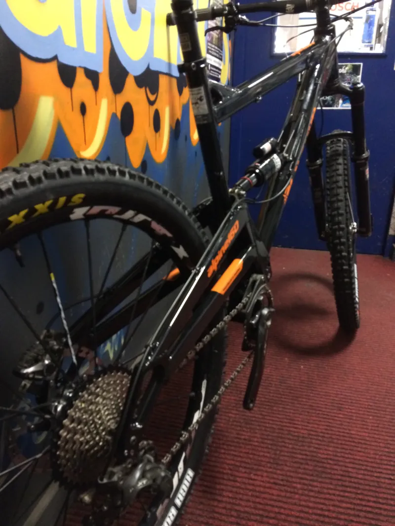 2nd Hand Orange Alpine 160 Mountain Bike 2016 XL Black/Orange-1