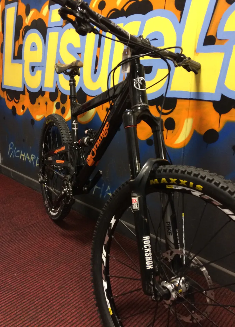 2nd Hand Orange Alpine 160 Mountain Bike 2016 XL Black/Orange-3