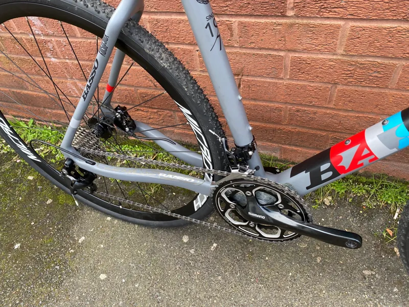 Second Hand Basso Fast Cross Disc 55cm 2017 Grey/Blue-2