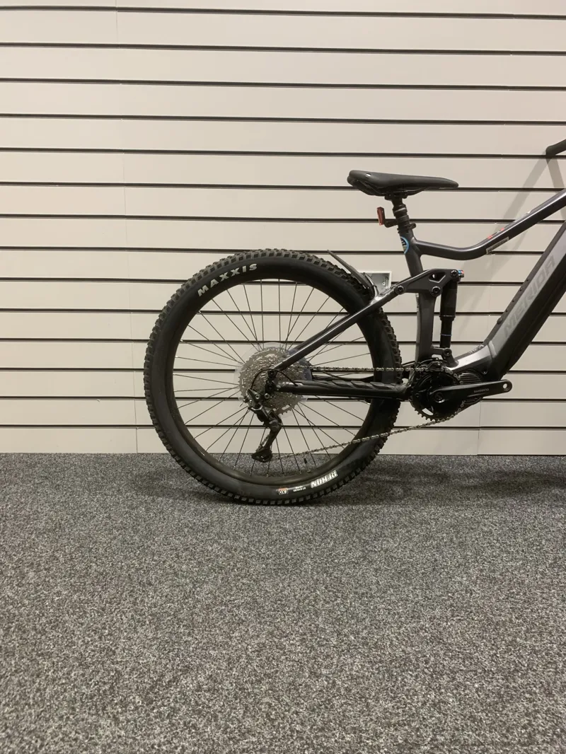 EX Display Merida eOne-Forty 400 XL Electric Bike 2023 Anthracite/Black-1