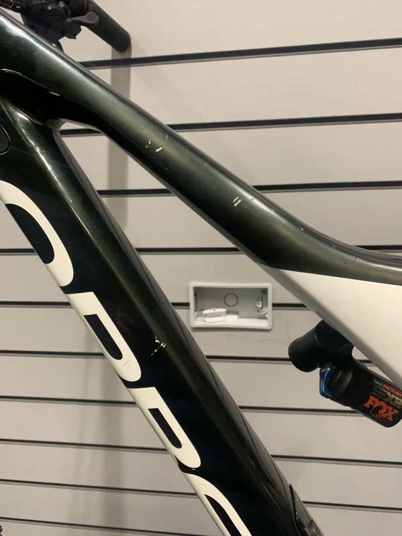 Ex Demo Orbea Rallon M-Team Large Mountain Bike 2022 Custom Black/White-9