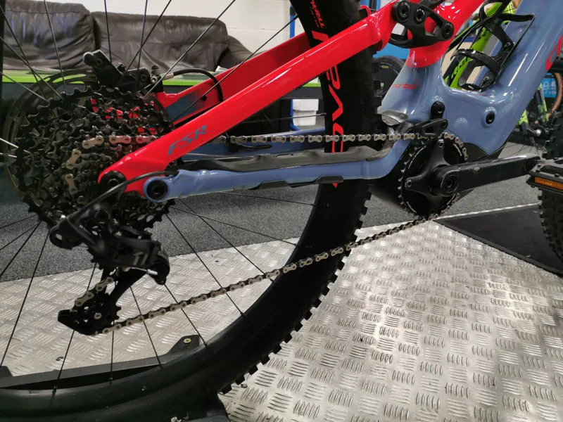 Second Hand Specialzied Levo Expert Large 2019 Blue/Red-3