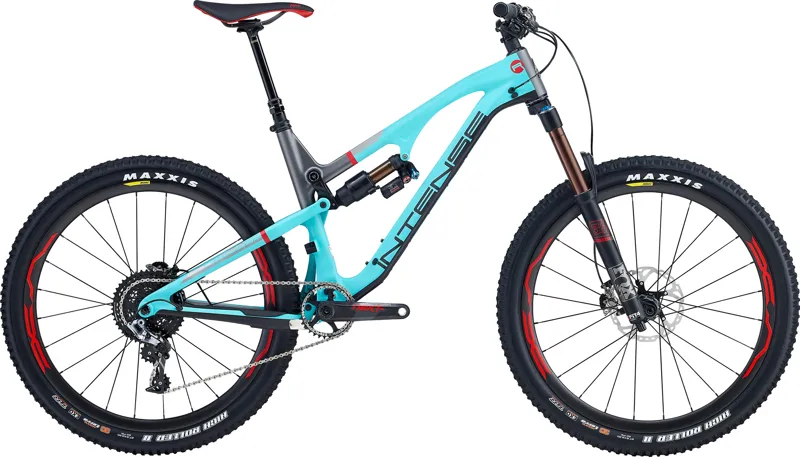 Intense Recluse Factory 27.5 Mountain Bike 2017 Turquoise/Grey-1