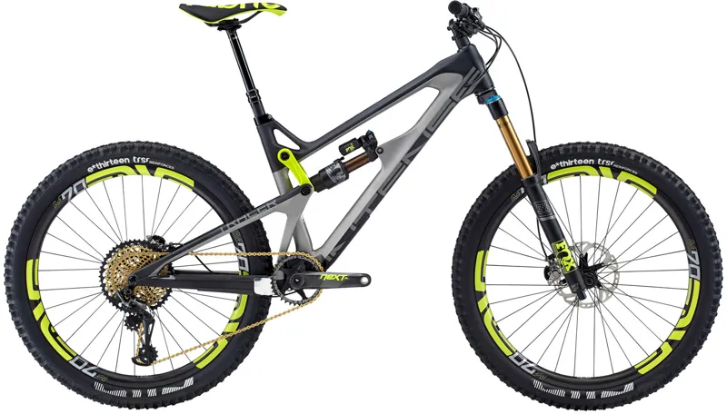Intense Tracer Factory 27.5 Mountain Bike 2017 Grey/Lime-1