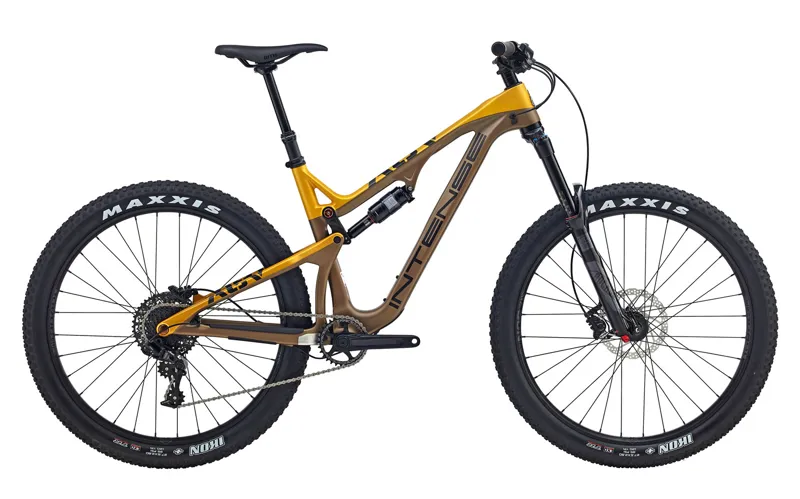 Intense ACV Foundation 27.5 Plus Mountain Bike 2017 Brown/Gold-1
