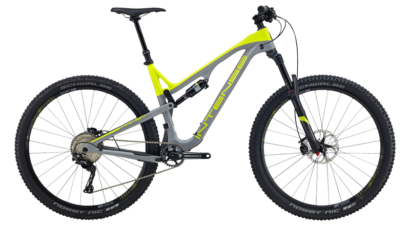 Intense Primer Expert 29er Mountain Bike 2017 Lime/Grey-1