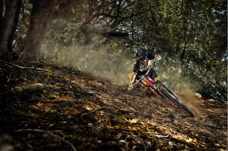 Intense Recluse Expert 27.5 Mountain Bike 2017 Orange/Magenta-3