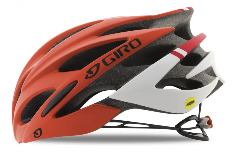 Giro Savant MIPS Road Bike Helmet Red/White-1