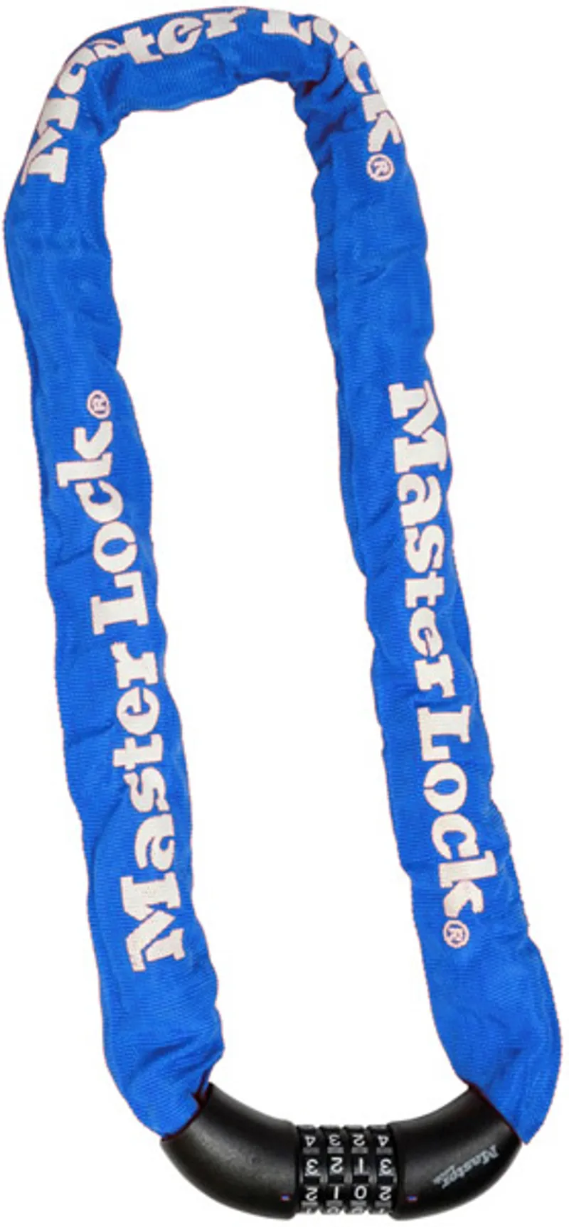 Masterlock 8x900mm Chain Lock with 4 Digit Combination Lock Blue