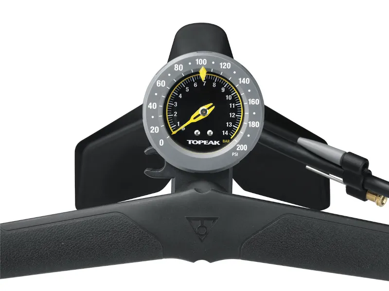 Topeak Joe Blow Race Floor Pump Red-2