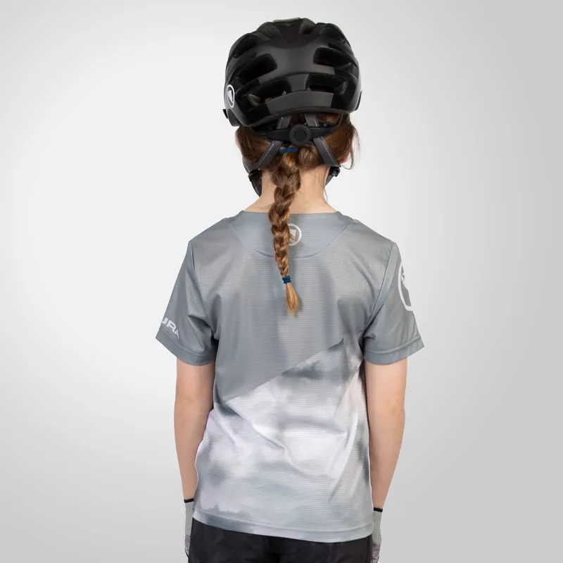 Endura Kids SingleTrack Core SS Tee Dreich Grey-3