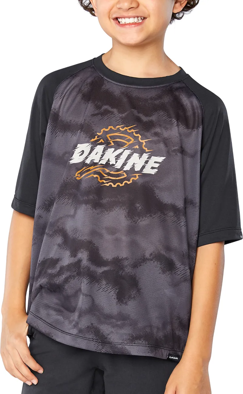 Dakine Prodigy Youth SS Jersey Black/Dark Ashcroft-2