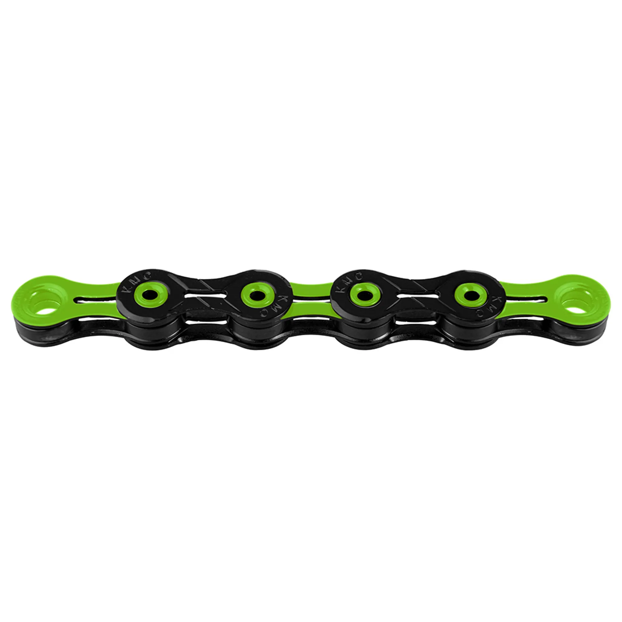 KMC x11sl DLC 11 speed Chain Black/Green1