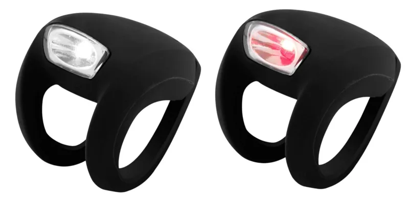 Knog Frog Strobe Light Set Black