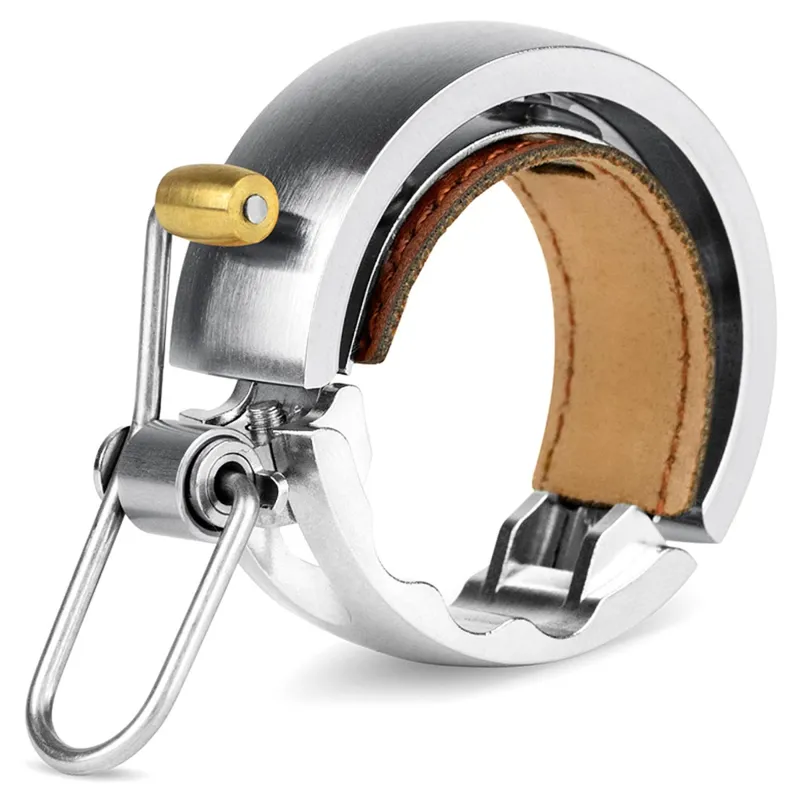 Knog Oi Luxe Bell Silver-1