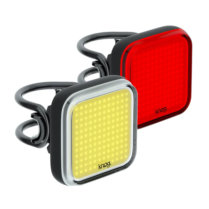 Knog Blinder Square Light Set Black-1