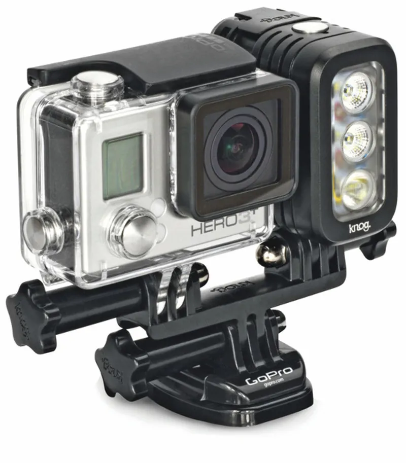 Knog Qudos Action 3 LED Light Silver-2