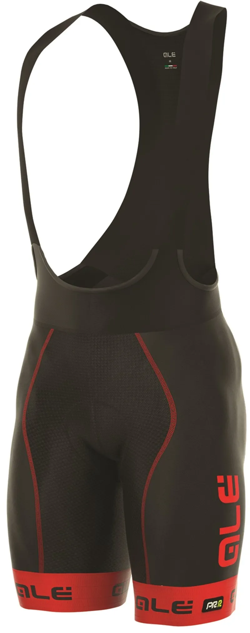 Ale Graphics PRR Bermuda Bibshorts Black/Red