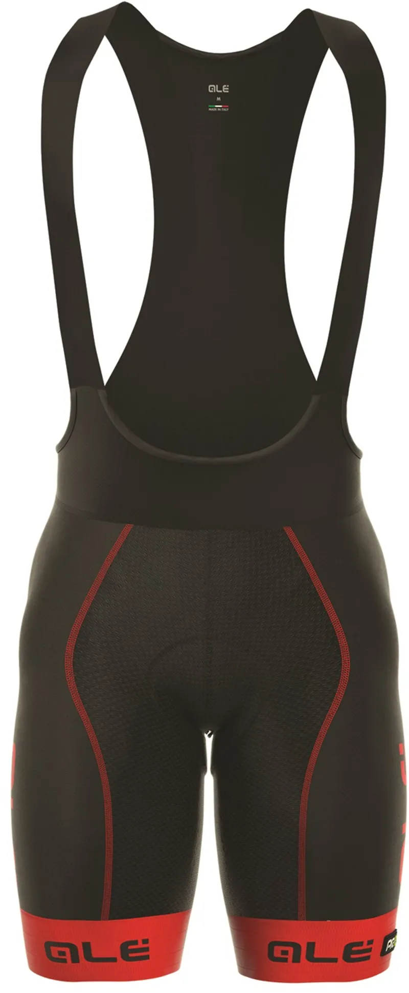 Ale Graphics PRR Bermuda Bibshorts Black/Red-1