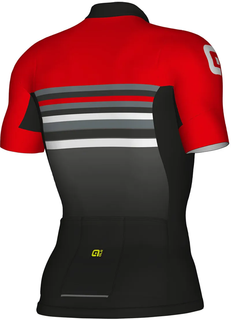 Ale Formula 1.0 Stripe SS Jersey Black/Red-1