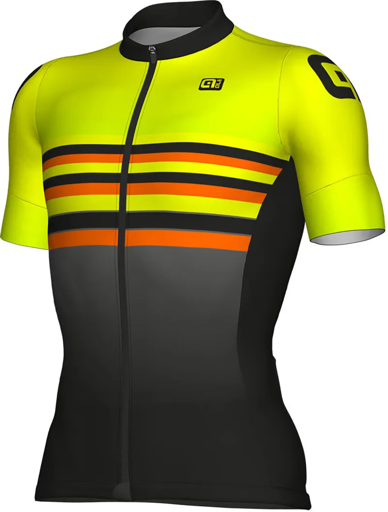 Ale Formula 1.0 Stripe SS Jersey Yellow/Black