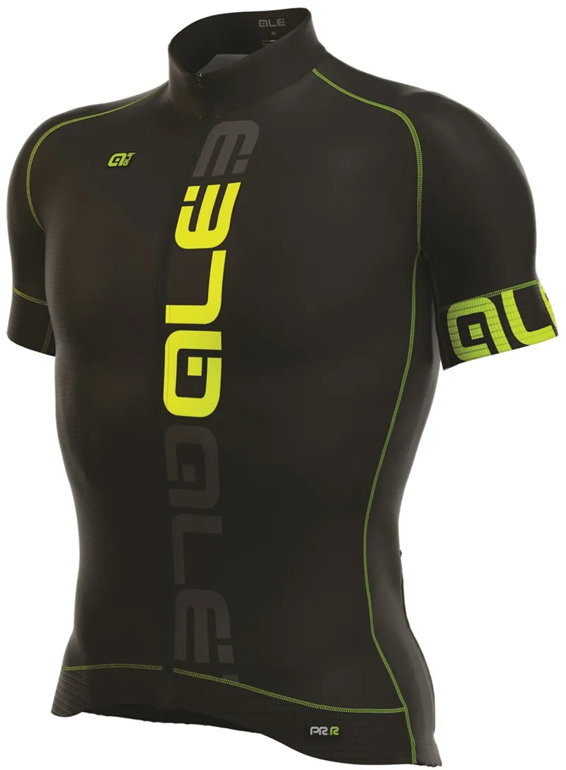 Ale Graphics PRR Nominal SS Jersey Black/Yellow