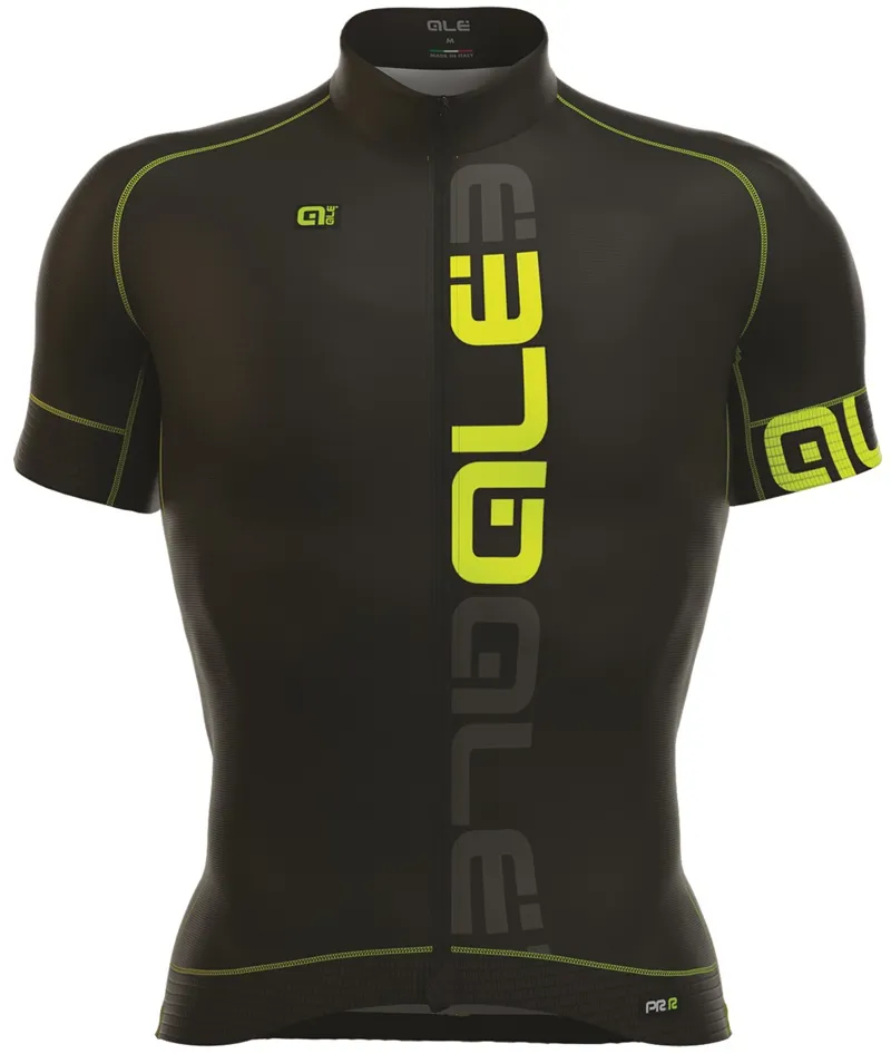 Ale Graphics PRR Nominal SS Jersey Black/Yellow-1